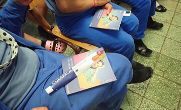 FOTO: Väzni v Sučanoch sa učili o dentálnej hygiene