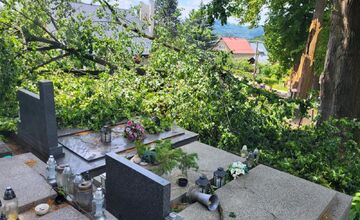 FOTO: Škody, ktoré napáchala búrka v Žilinskom kraji