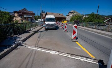 FOTO: Oprava mosta v Závodí