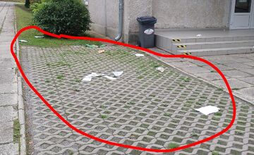 FOTO: Spúšť pri žilinskej základnej škole