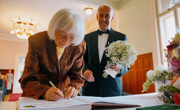 FOTO: Krásne zábery zlatej svadby Žilinčanov, ktorí sú spolu už 50 rokov