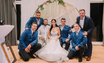 FOTO: Hasič Matej z Bytče mal svadbu, pozrite si nezvyčajné portrétové fotografie