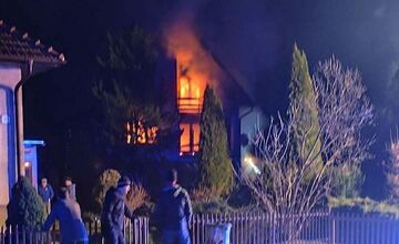 FOTO: Ničivý požiar domu v Smrečanoch