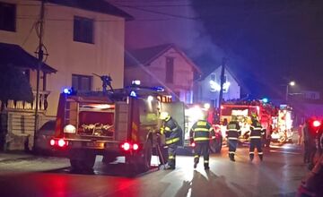FOTO: Požiar rodinného domu vo Višňovom