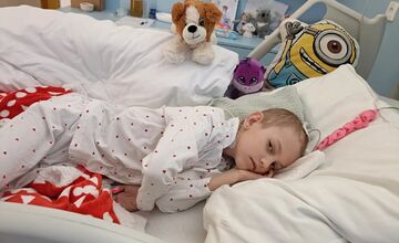 FOTO: Zbierka pre malú Vikinku z Oravy