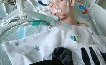 FOTO: Zbierka pre malú Vikinku z Oravy