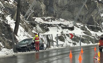 FOTO: Nehoda pod Strečnom