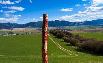 FOTO: Nenápadné miesto nad Rajcom láka čoraz viac ľudí: Objavte LandArt v Dubovej