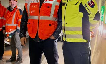 FOTO: Cvičenie v tuneli Čebrať