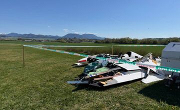 FOTO: Takto dopadli vetrone, ktoré sa zrazili vo Veľkej Fatre