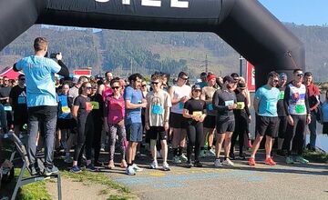 FOTO: Vybehali výťah pre imobilných: Beh v Žiline spojil ľudí pre dobrú vec