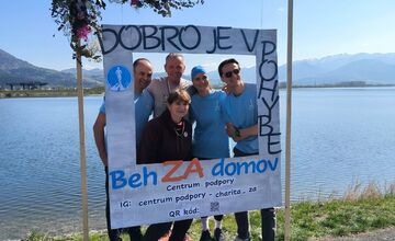 FOTO: Vybehali výťah pre imobilných: Beh v Žiline spojil ľudí pre dobrú vec