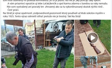 FOTO: Bývalý žilinský poslanec reaguje na zásah polície: Hovorí o horore, status opäť zakončil slovami „Na stráž“