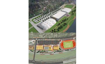 Areál žilinského športu - vizualizácie