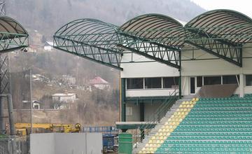 Dobudovanie tribúny na futbalovom štadióne
