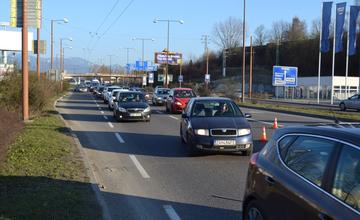 Dopravná nehoda na Košickej v nedeľu 9.marca 2014
