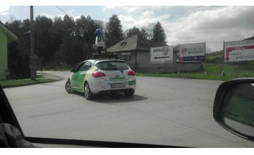 Google Street View automobily v Žiline