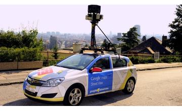 Google Street View automobily v Žiline