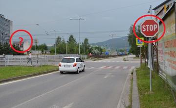 Neistá STOP-ka na Hlinách