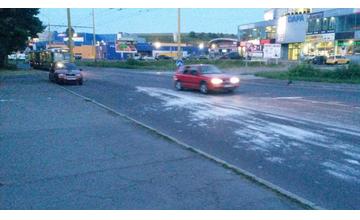 Rozliata farba na Solinkách