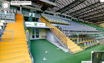 Štadión MŠK Žilina na Google mapách