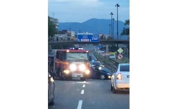 Vážna dopravná nehoda na ulici Mostná - 13.júla 2014