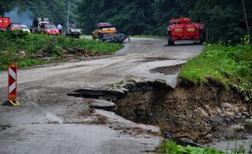 Vrátna dolina po búrkovej smršti - 22.7.2014