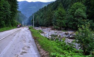 Vrátna dolina po búrkovej smršti - 22.7.2014